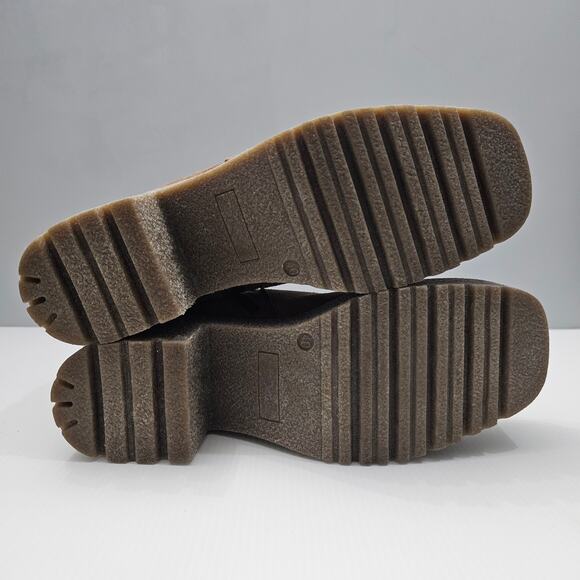 Cordani Finley Ankle Bootie Womens EU 40 Fango Tan Suede Platform Heel Lug Sole - Picture 12 of 14